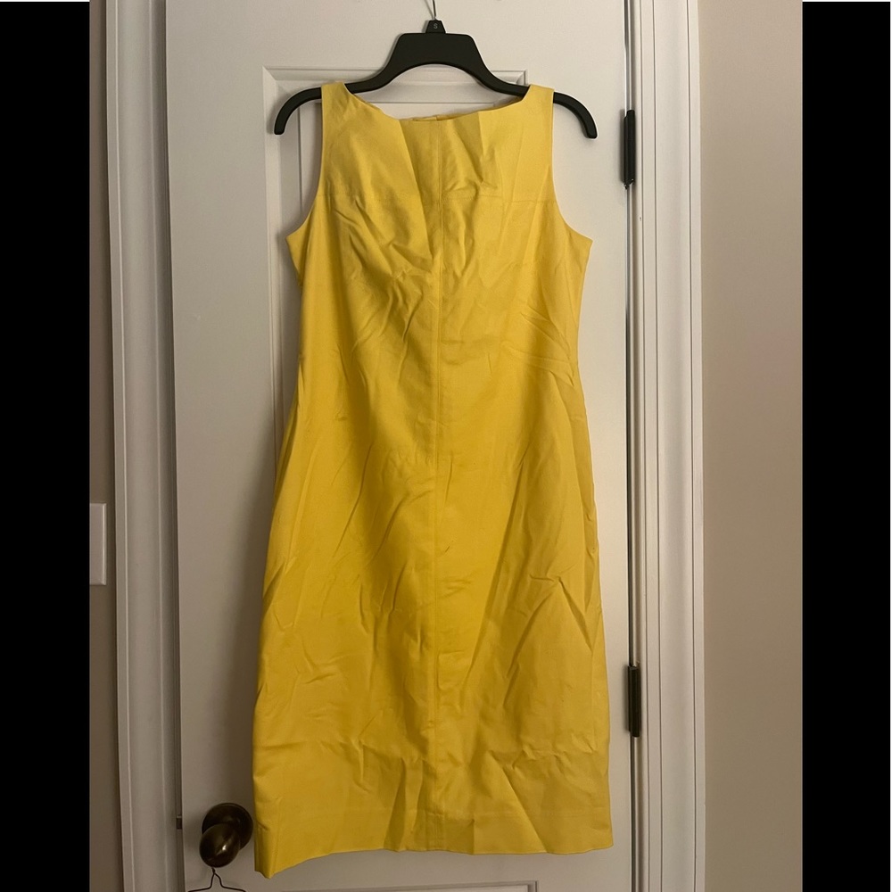 Ralph Lauren yellow dress size 6 worn once